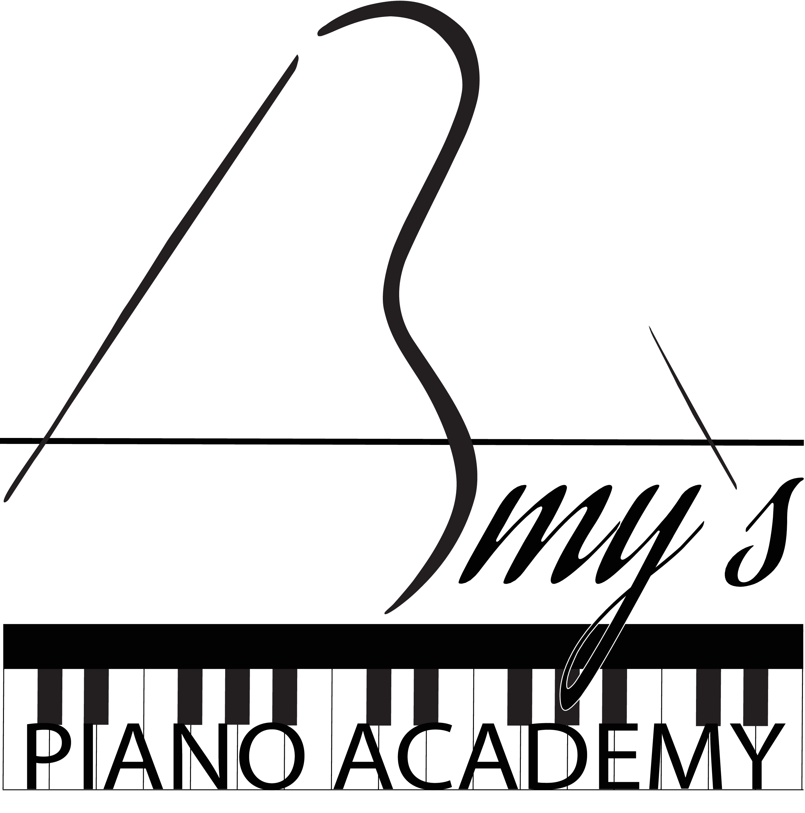 Amy's Piano Academy Logo